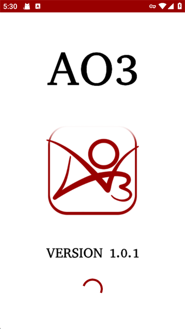 AO3应用启动页